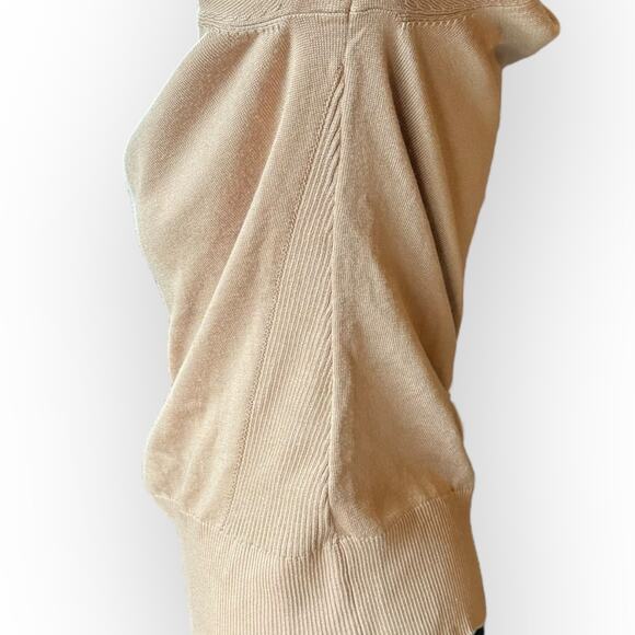 Telluride Women's Tan Knit Turtleneck Sweater with Side Ribbing Size Large - NWT - Picture 10 of 15